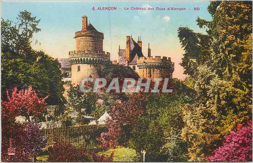 CPA Alencon Le Chateau des Ducs d'Alencon 