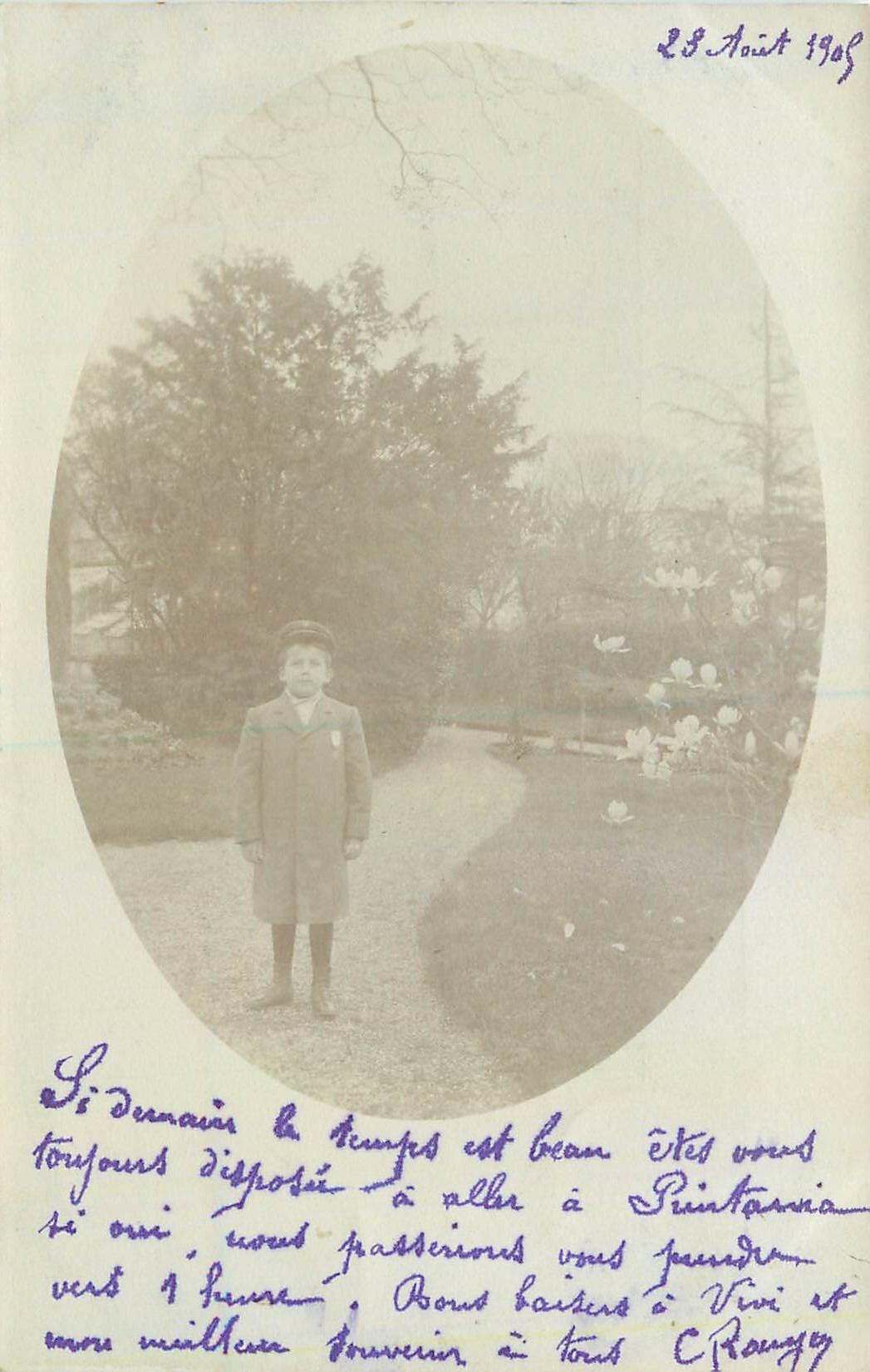 CARTE PHOTO Enfant