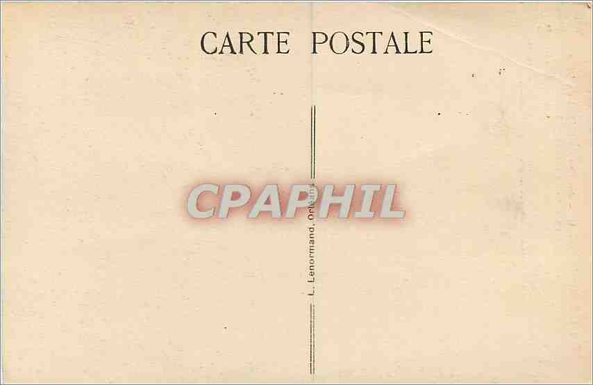 CPA Montargis Loiret Jardins de l'Hotel de Ville  — Rückseite