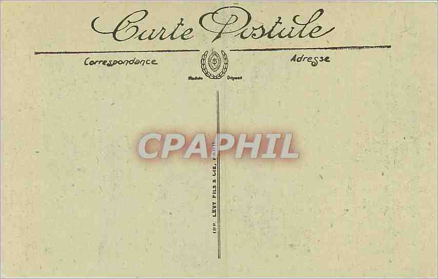 CPA Paris Le Bois de Boulogne  — Rückseite