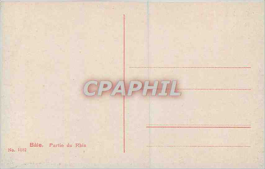 CPA Basel Rheinpartie  — Back