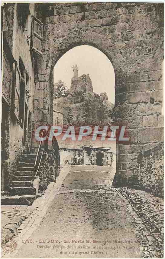 CPA Le Puy La Porte St Georges Mon hist 