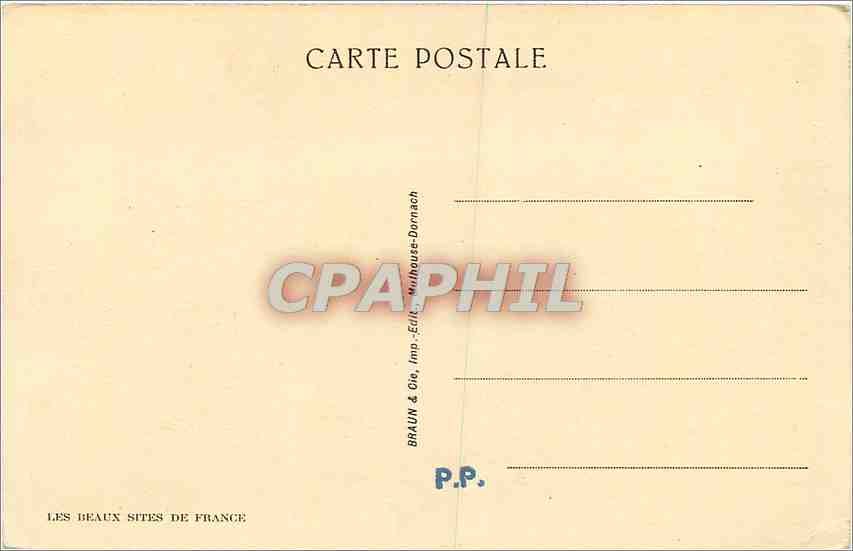 CPA Belfort Square Frery  — Verso