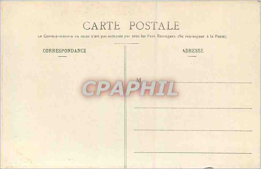 CPA Chateau du Mesouls S et O Cote Est Pavillon de Chasse  — Verso