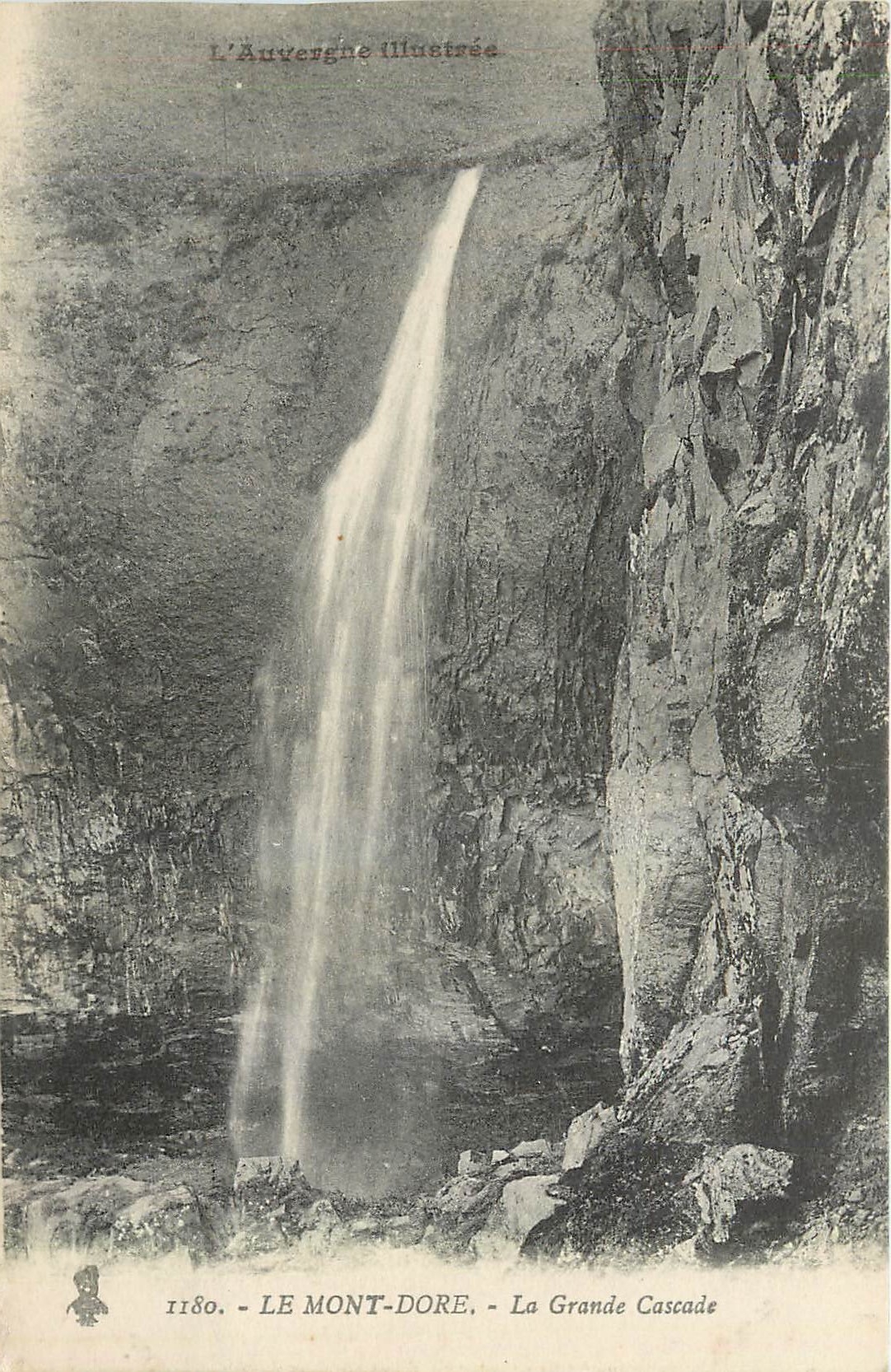 CPA Le Mont Dore La Grande Cascade 