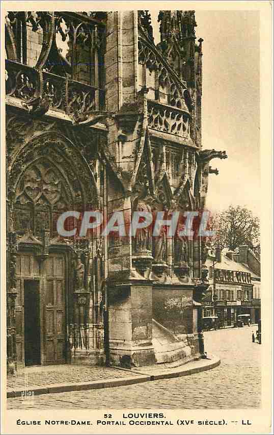 CPA Louviers Eglise Notre Dame 