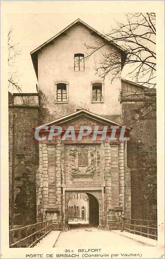 Porte de Brisach — Construite par Vauban — Collection Las Vages