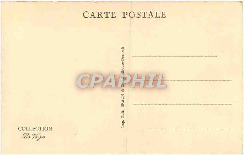 Porte de Brisach — Construite par Vauban — Collection Las Vages — Rückseite