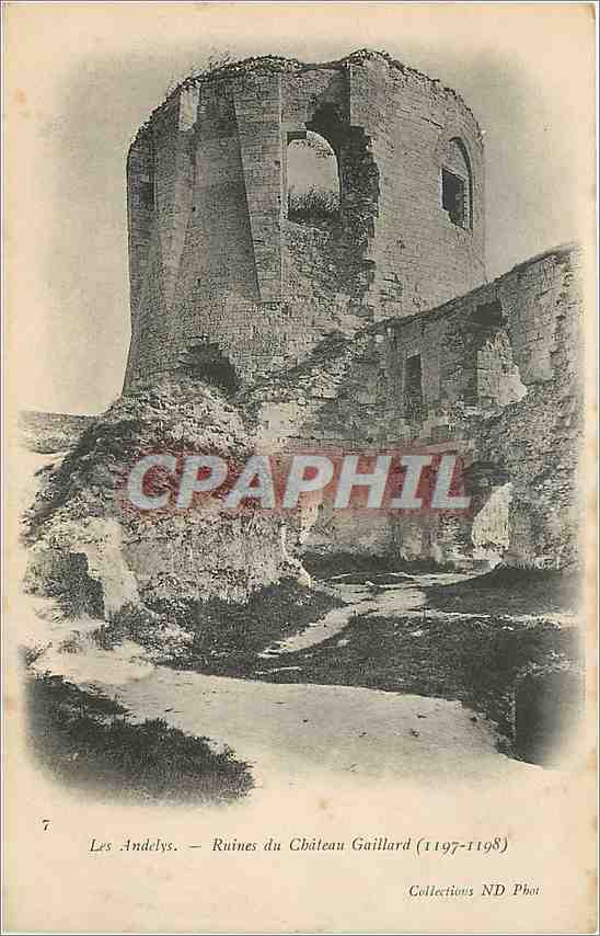 Les Andelys — Ruines du Château Gaillard (1197-1198) — Collections ND Phot