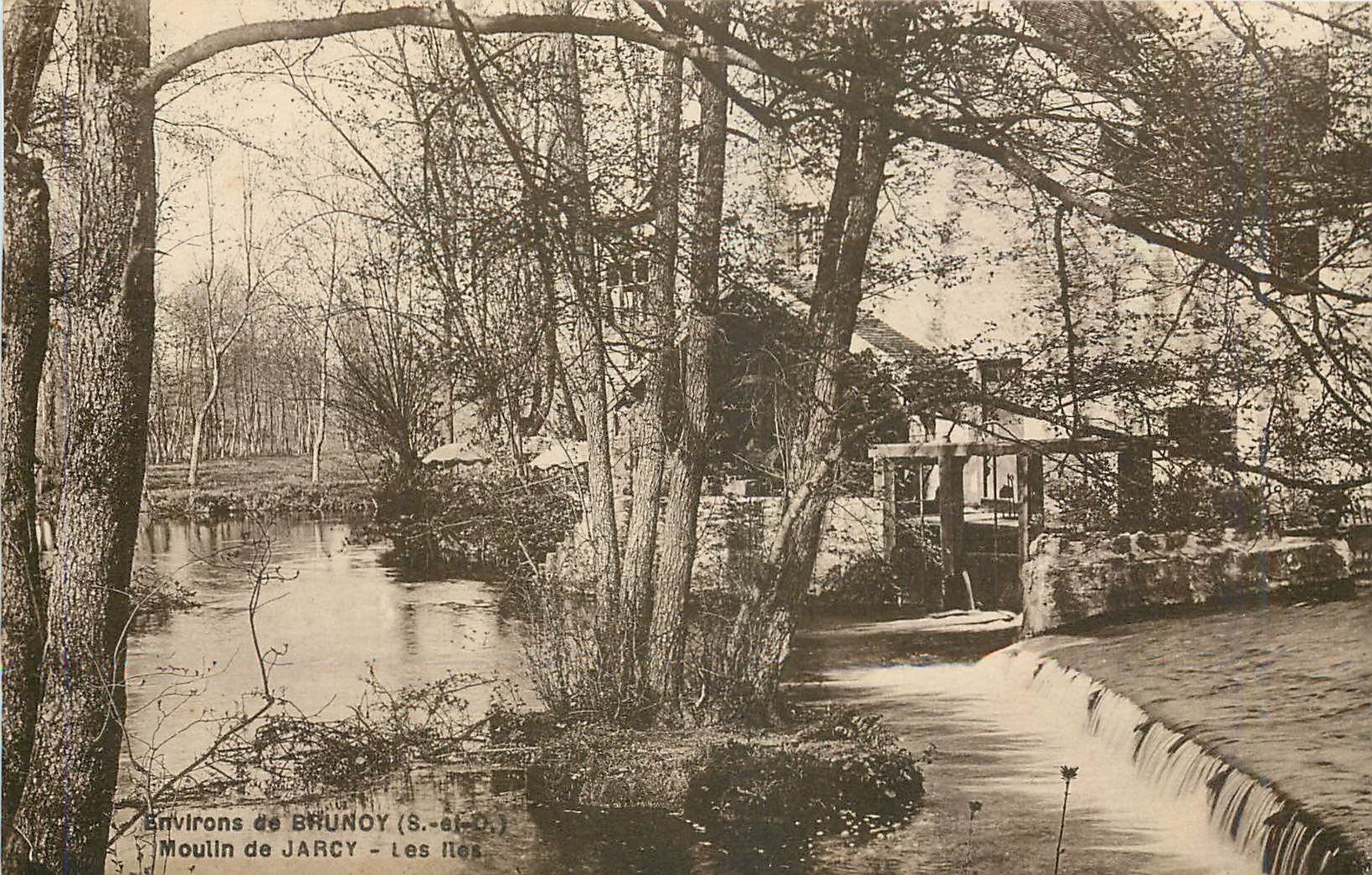 CPA Environs de Brunoy Moulin de Jarcy Les Iles 