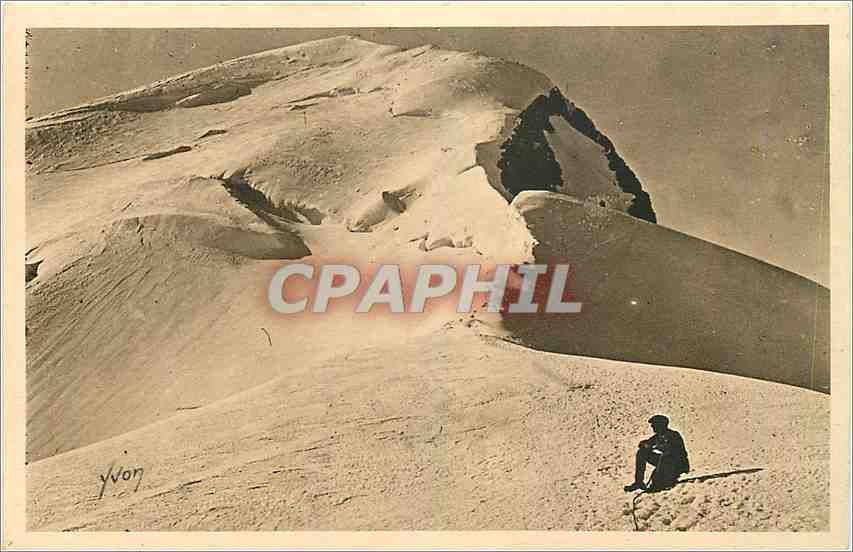 CPA Massif du Mont Blanc Le Sommet du Mont Blanc vu de la Grande Bosse 