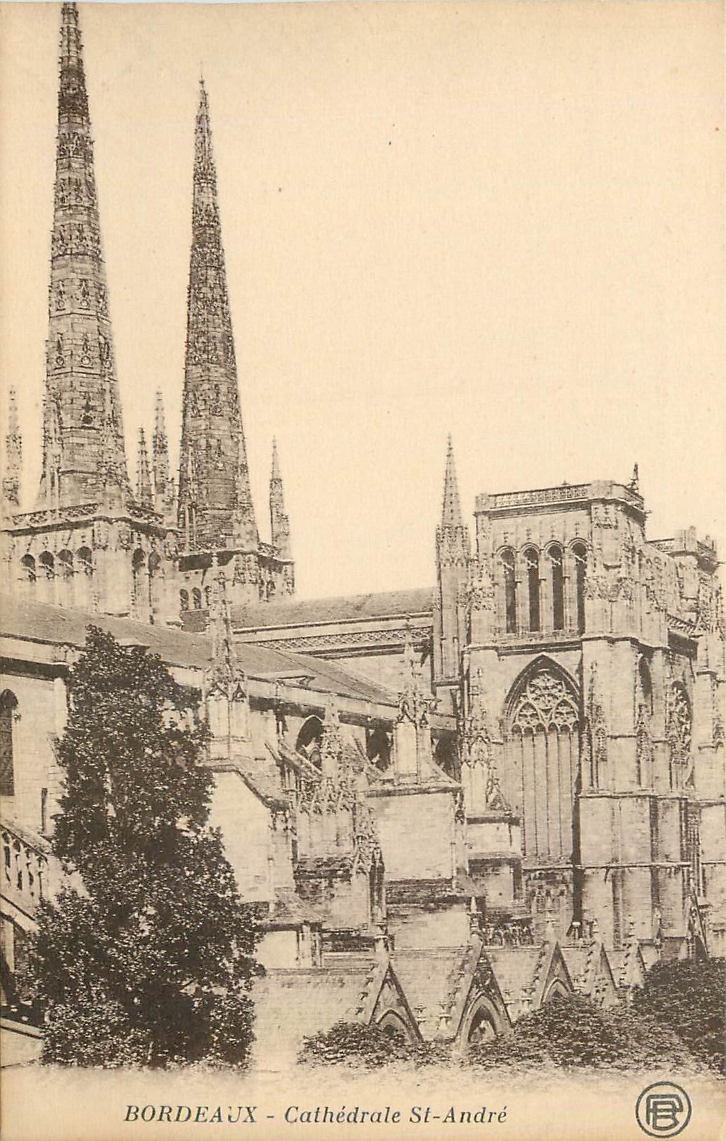 CPA Bordeaux Cathedrale St Andre 
