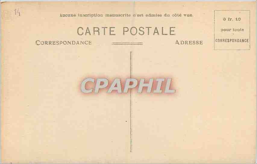 CPA Bordeaux Cathedrale St Andre  — Verso