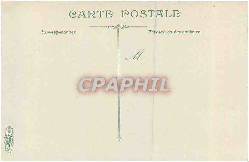 CPA Versailles  — Rückseite