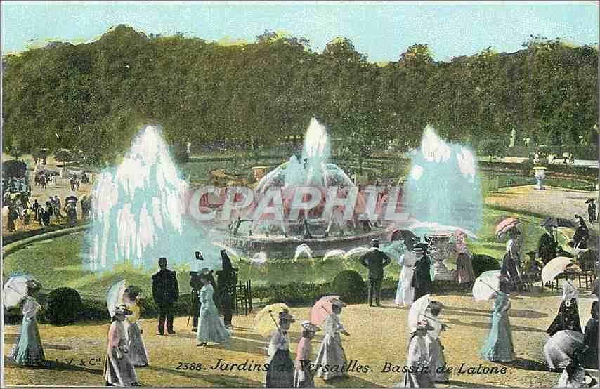 CPA Jardins de Versailles Bassin de Latone 