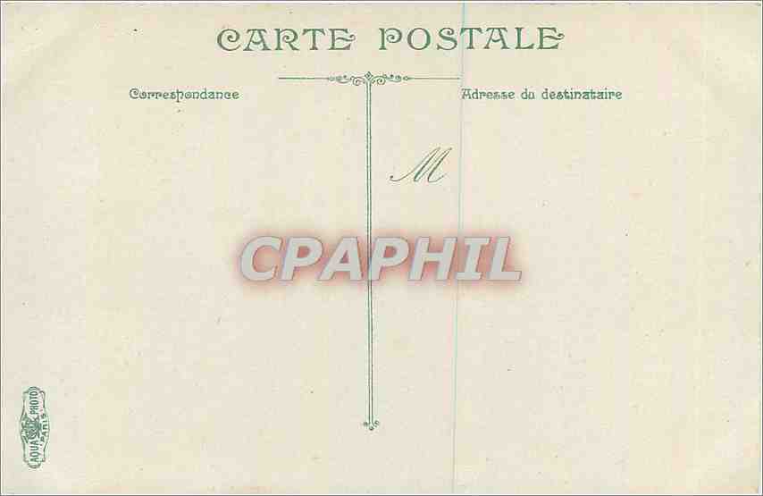 CPA Jardins de Versailles Bassin de Latone  — Rückseite