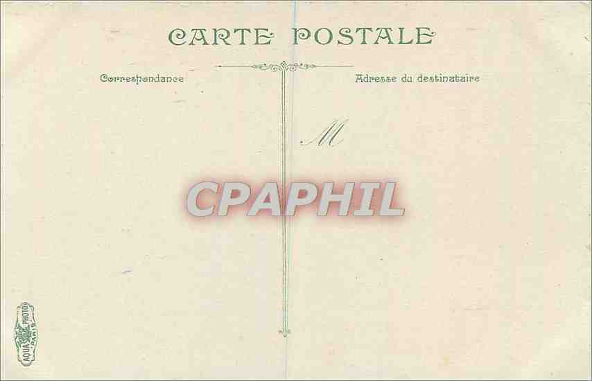 CPA Versailles Les Grands Eaux Neptune  — Verso