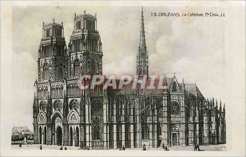 CPA Orleans La Cathedrale Ste Croix 