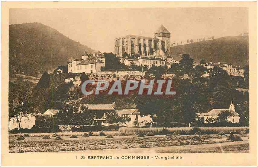 CPA St Bertrand de Comminges Vue generale 