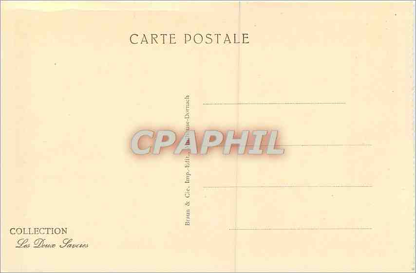 CPA Sion Val du Fier  — Verso