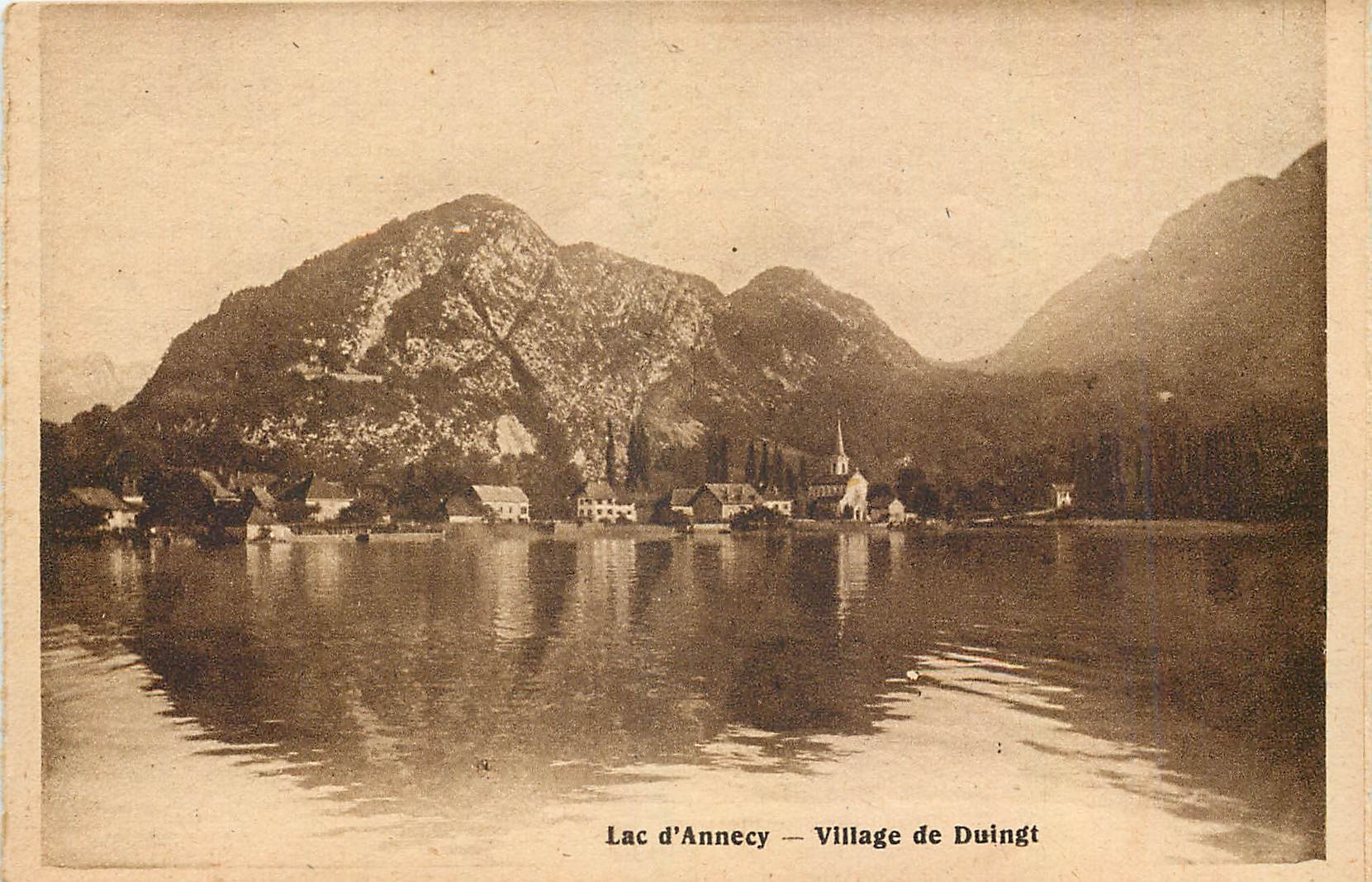CPA Lac d'Annecy Village de Duingt 