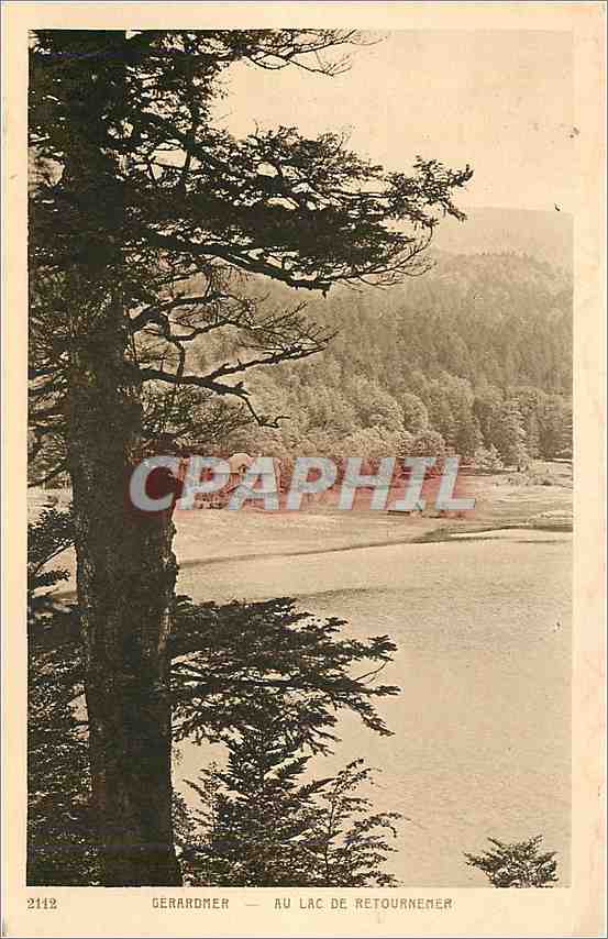 CPA Gerardmer Au Lac de Retournemer 