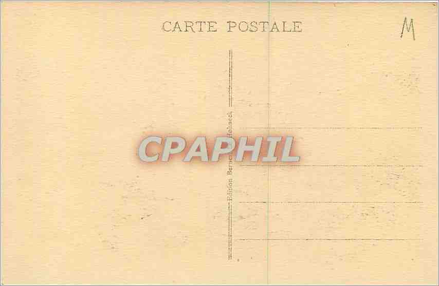 CPA Le Hohneck Plus de Frontiere Vallee du Fischbodle  — Rückseite