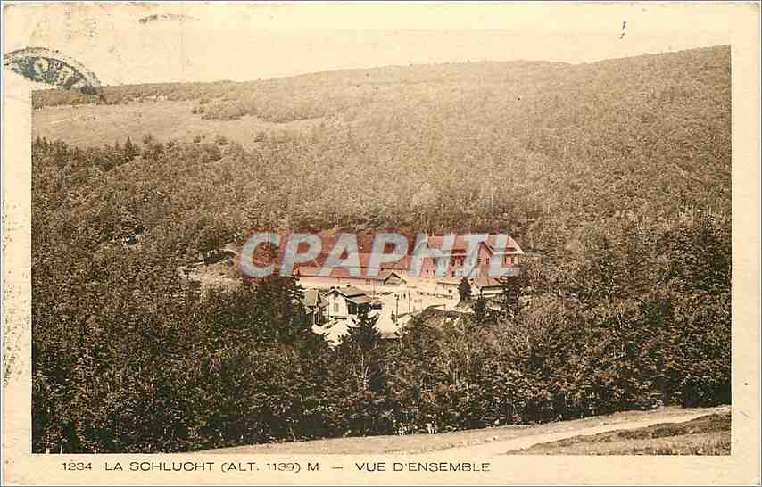 CPA La Schlucht Vue d'Ensemble 