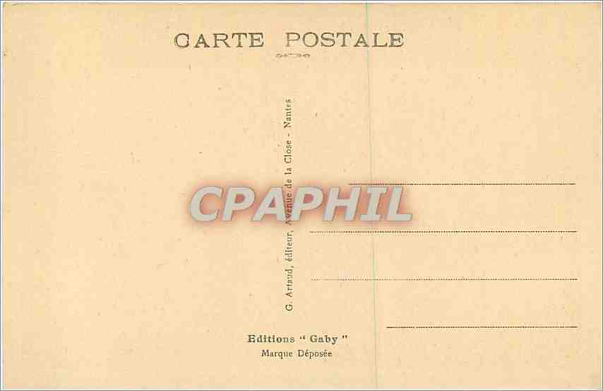 CPA Le Mans L'Eglise Notre Dame de la Couture  — Rückseite