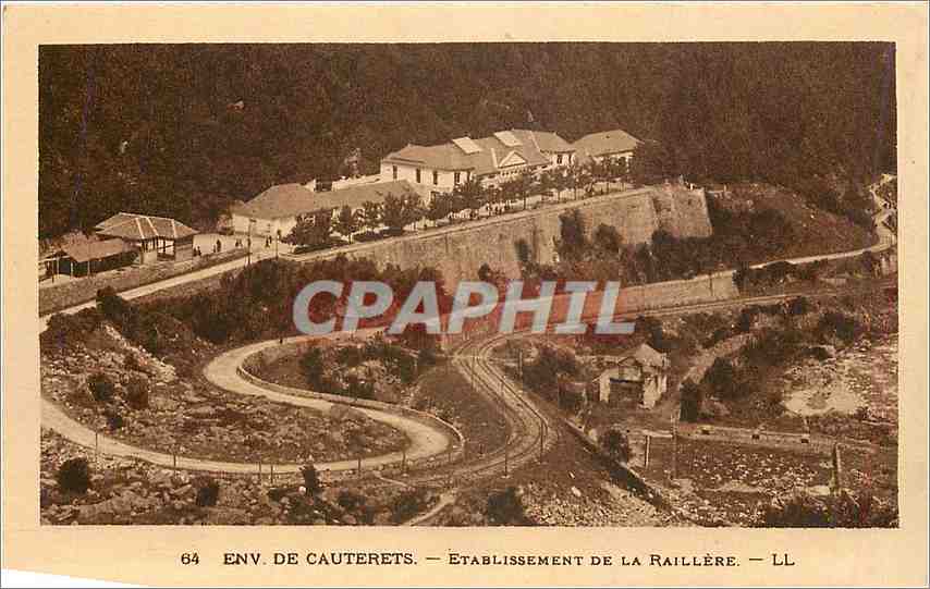 Env. de Cauterets — Établissement de la Raillère — LL