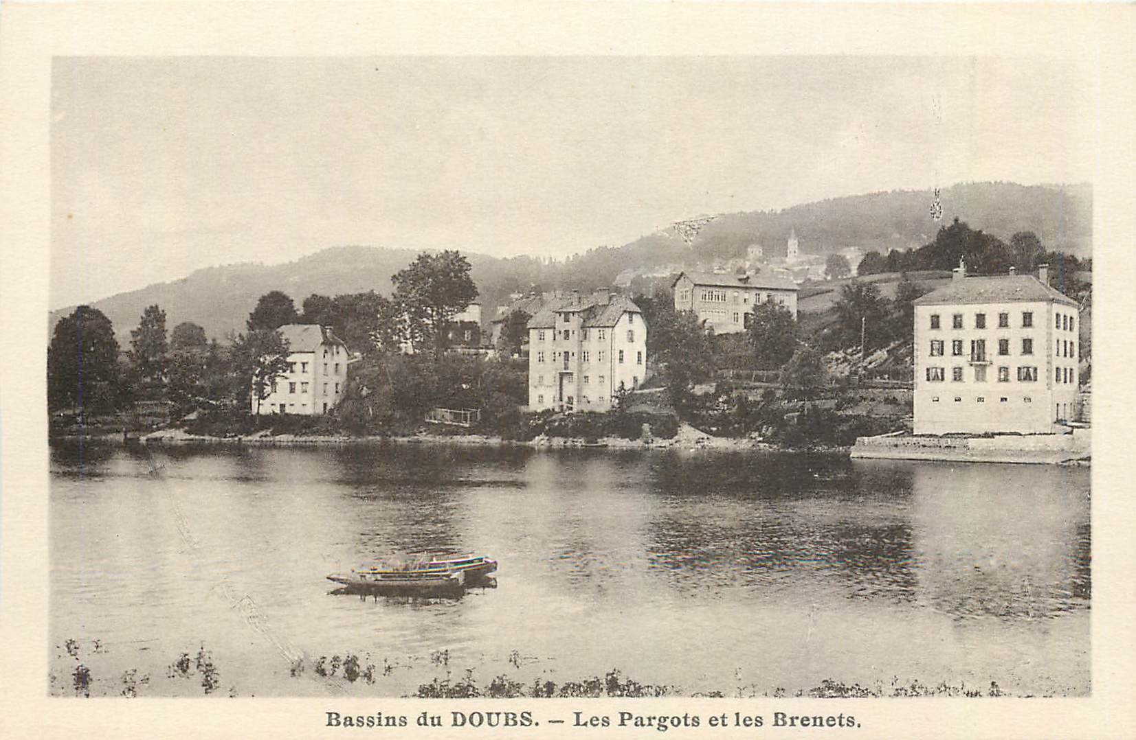 CPA Bassins du Doubs Les Pargots et les Brenets 