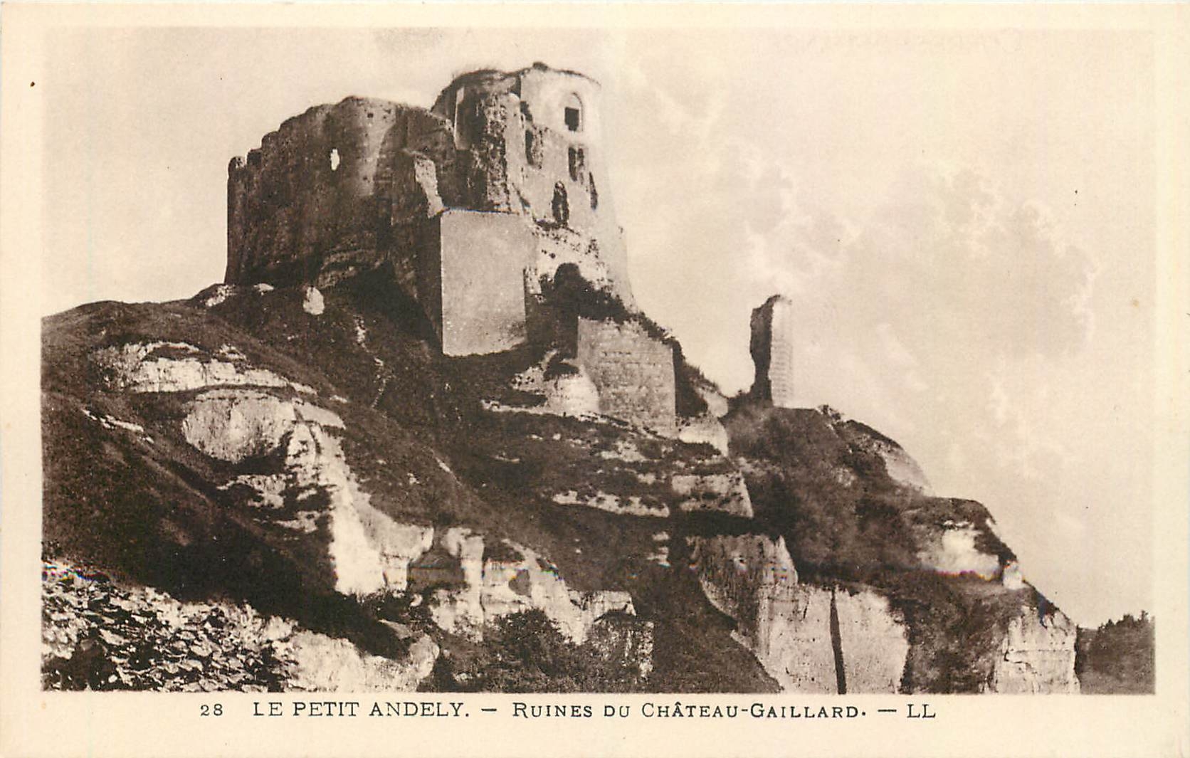 Le Petit Andely — Ruines du Château-Gaillard — LL