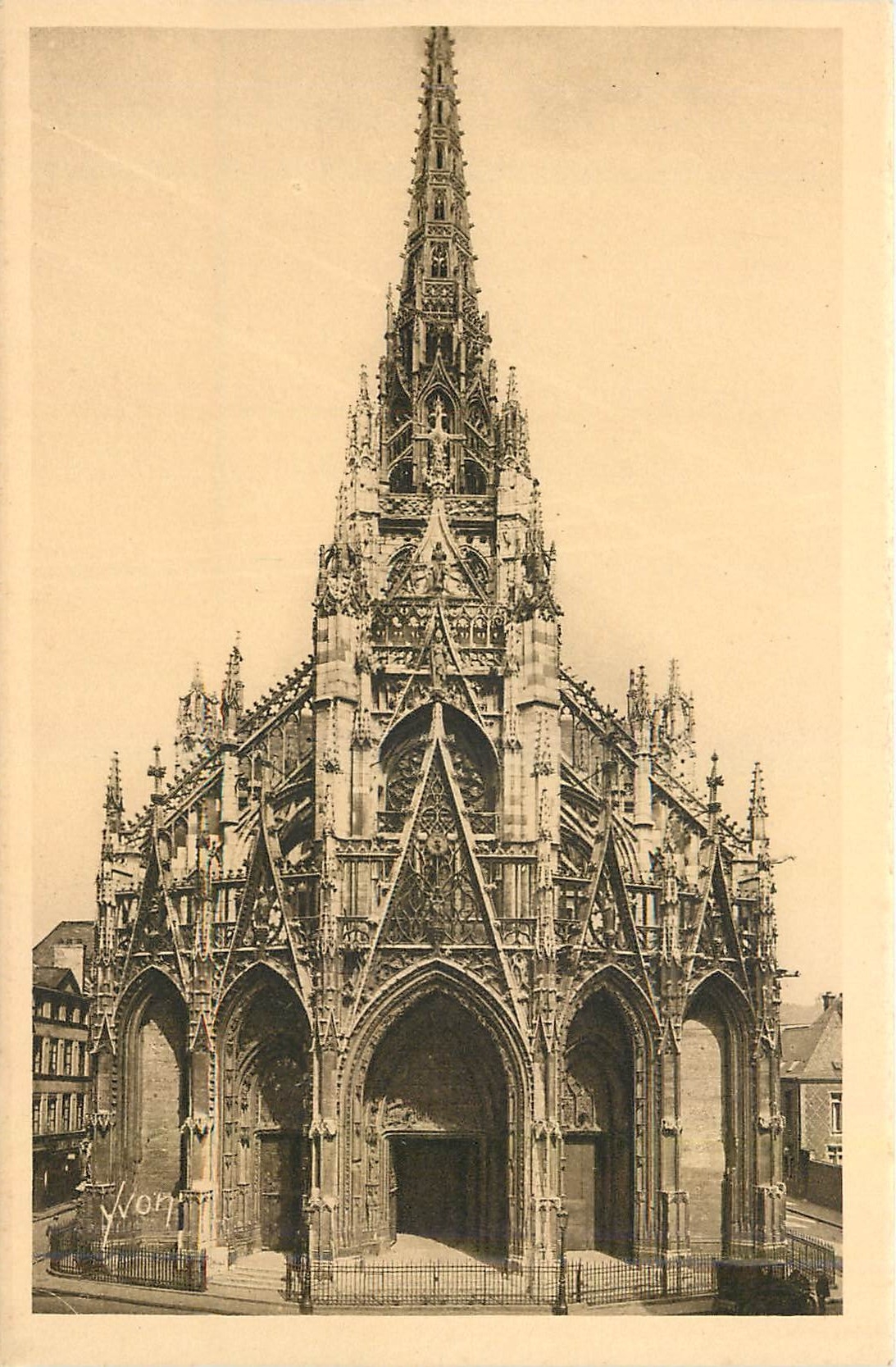 CPA Rouen Eglise Saint Maclou 