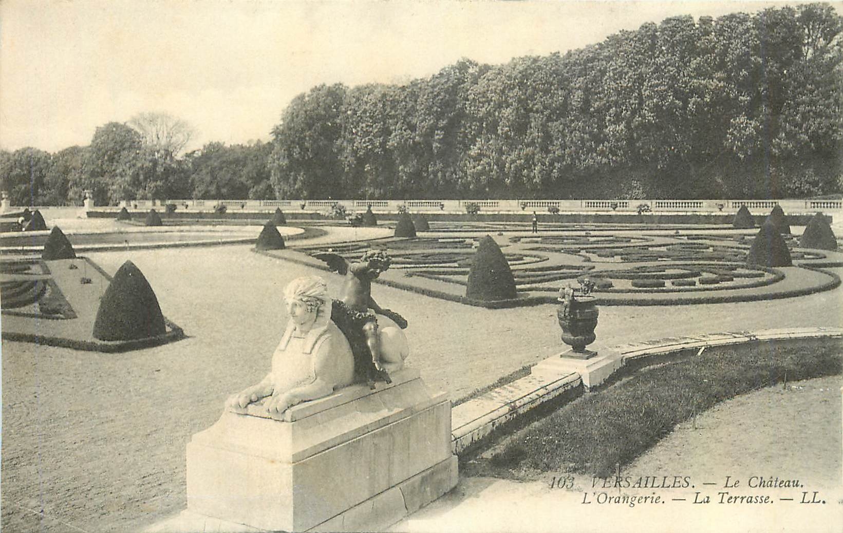 CPA Versailles Le Chateau 