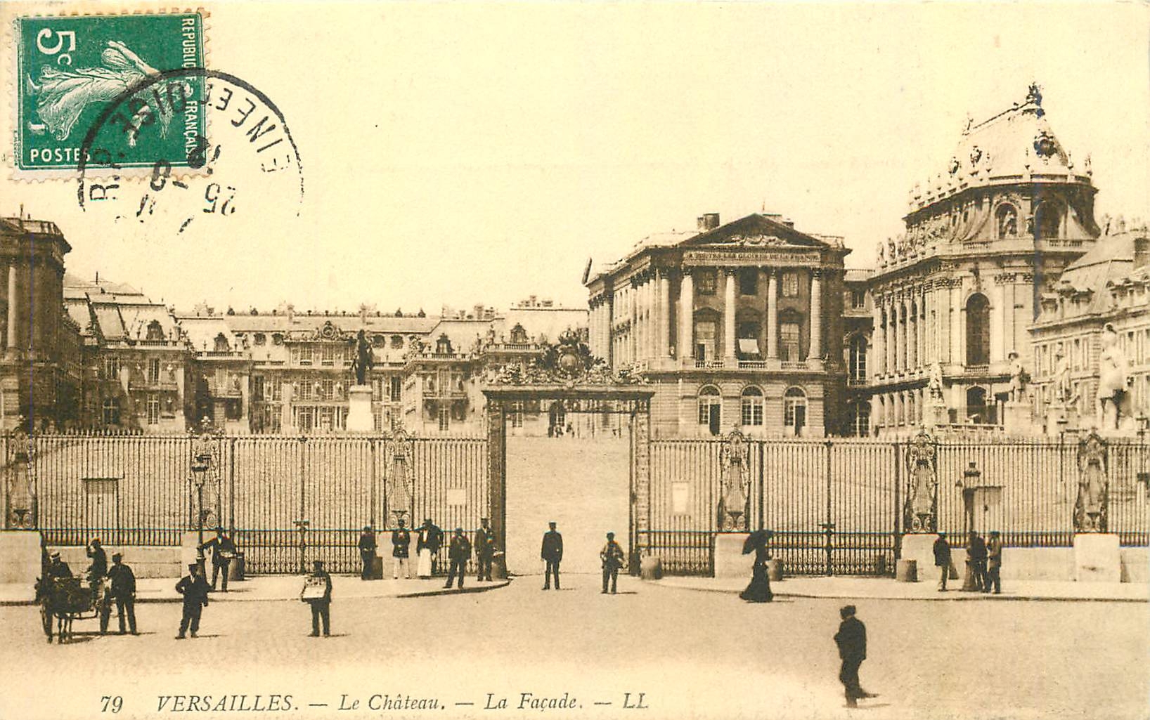 Versailles — Le Château — La Façade — LL — 79