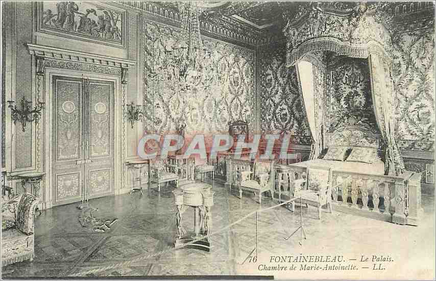 Fontainebleau — Das Schloss. Zimmer von Marie-Antoinette — LL. n°76
