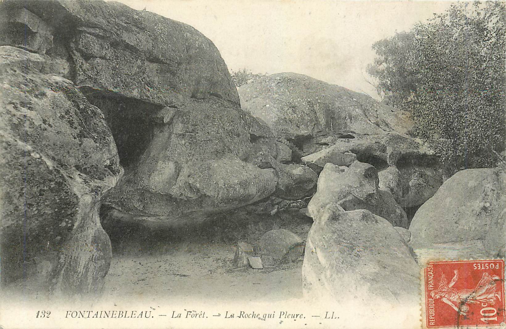 Fontainebleau — Die Forêt — Die Weinende Felsen — LL. — n°132