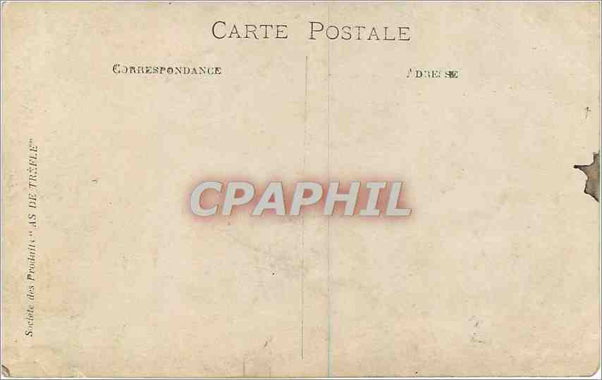 CARTE PHOTO Enfants — Rückseite