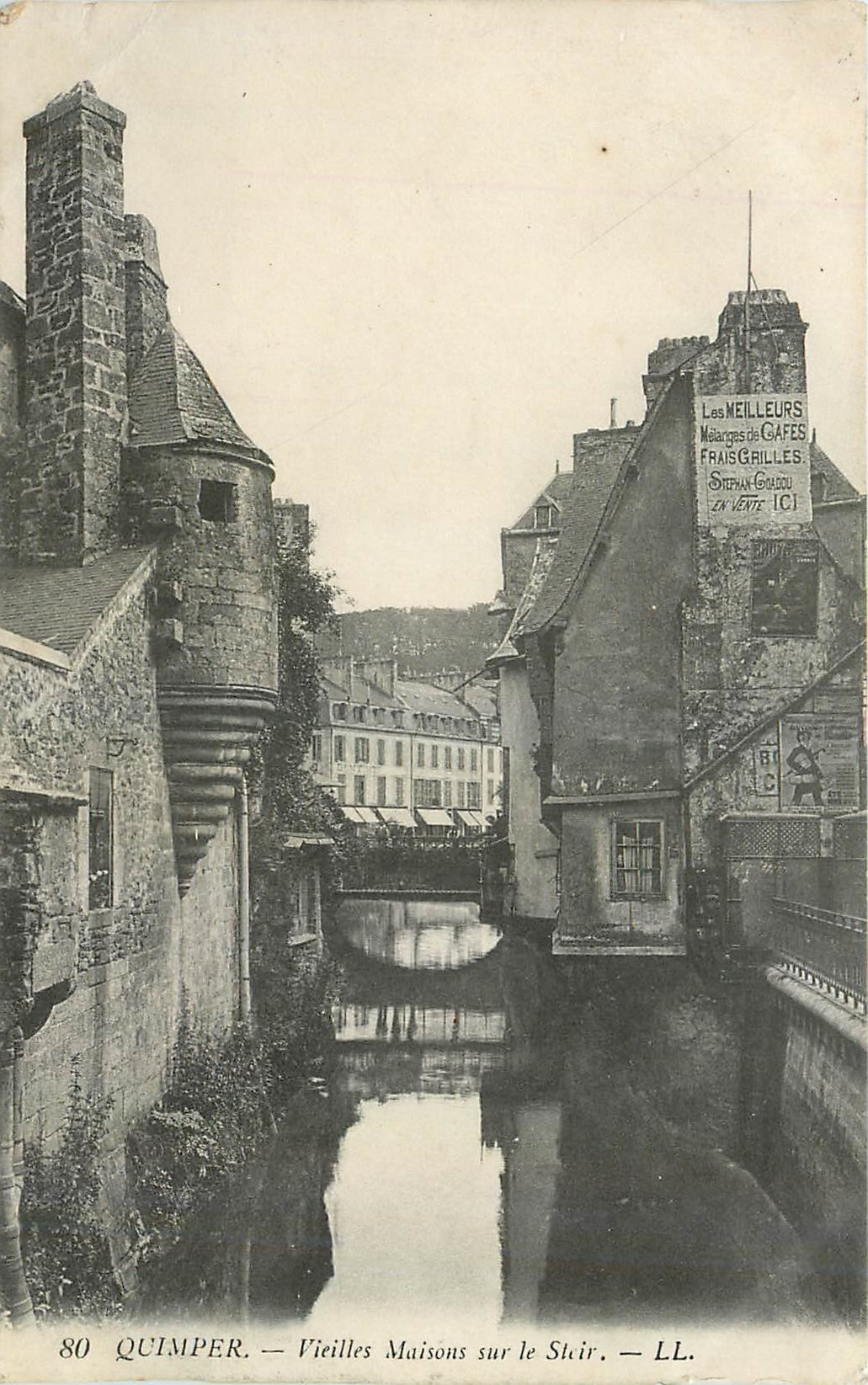 CPA Quimper Vieilles Maisons sur le Steir 
