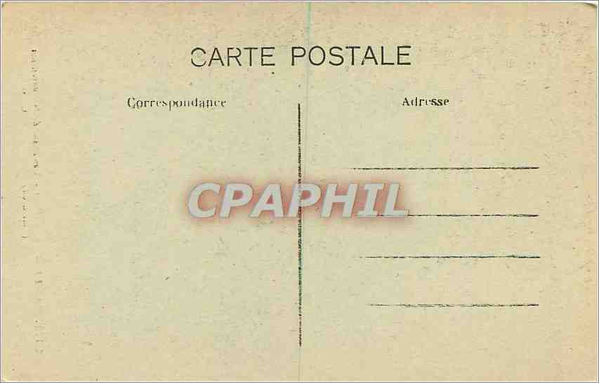 CPA Paris Le Pantheon Monument de la Convention  — Rückseite