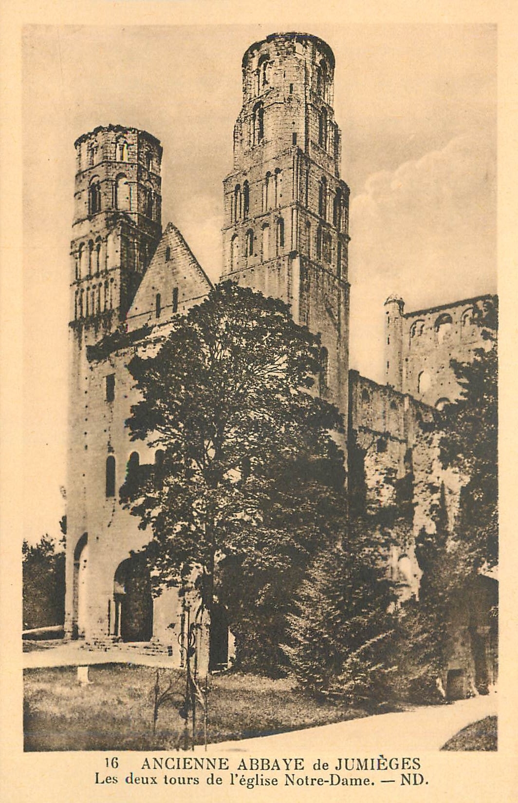 CPA Ancienne Abbaye de Jumieges 
