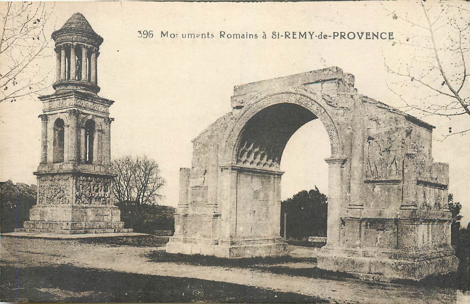 CPA Monuments Romains a St Remy de Provence 