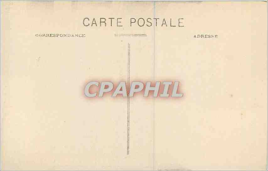 CPA St Fargeau Yonne Le Beffroi  — Back