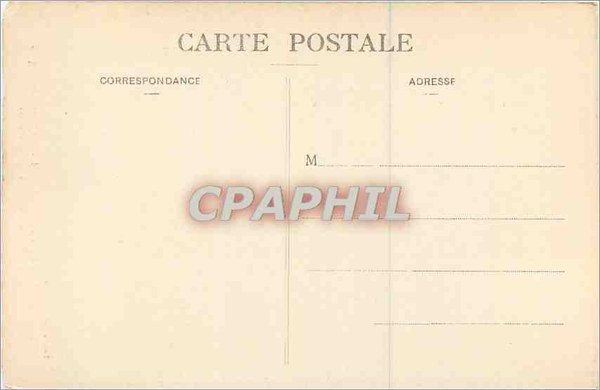 Vallée du Cousin - Avallon - Les Sites Pittoresques — Vieux Moulin - Route de Pontaubert — Pothain, éditeur, n°258 — Achterkant