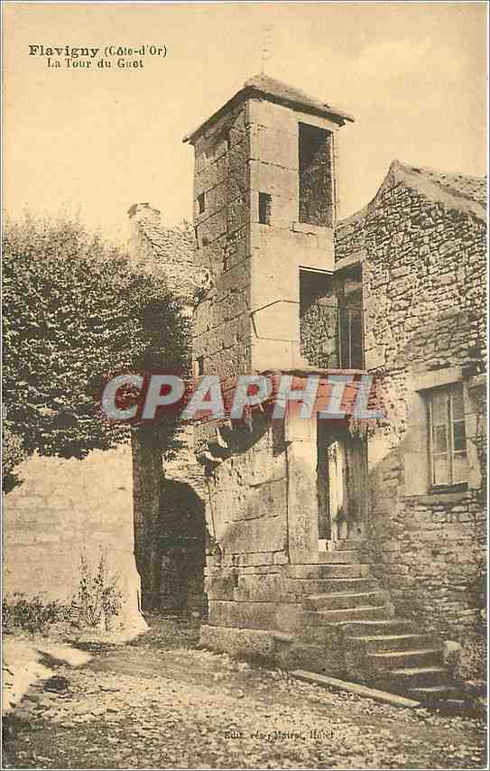 CPA Flavigny Cote d'Or La Tour du Guot 