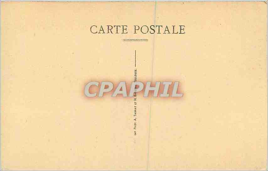 CPA Flavigny Cote d'Or La Porte du Val Interieur  — Rückseite