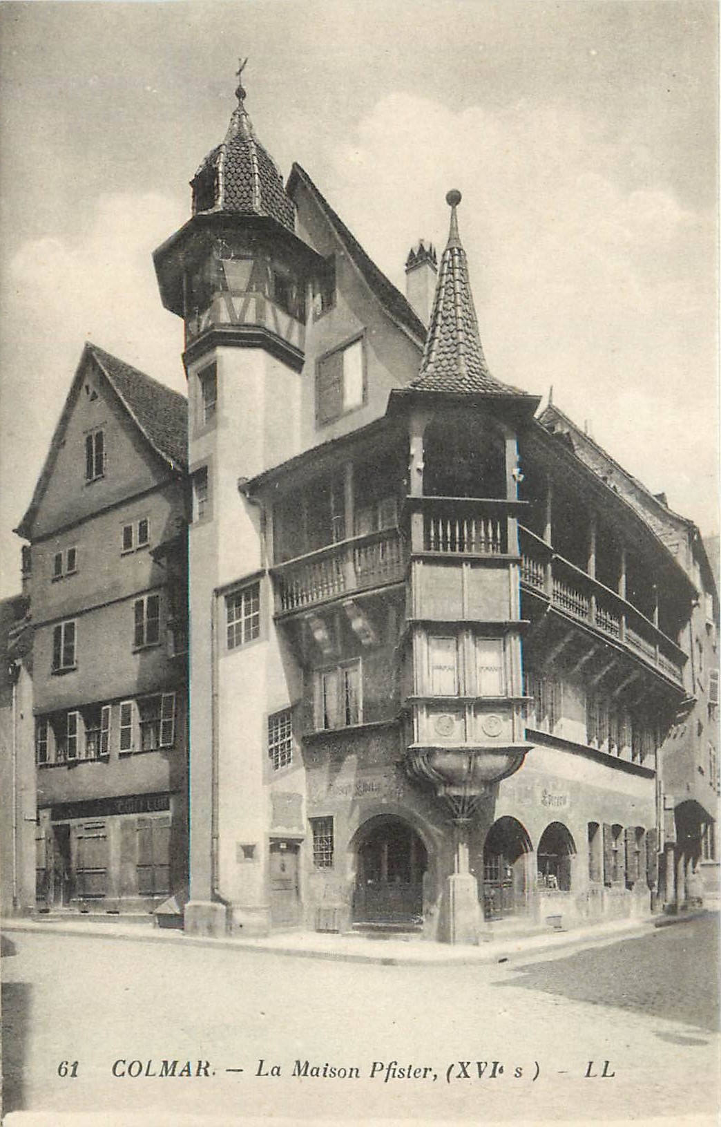 CPA Colmar La Maison Pfister 