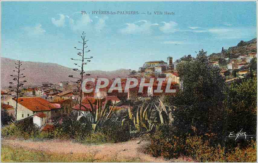CPA Hyeres les Palmiers La Ville Haute 