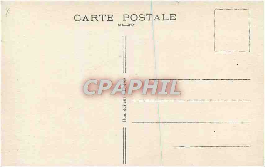 CPA Hyeres les Palmiers La Ville Haute  — Rückseite