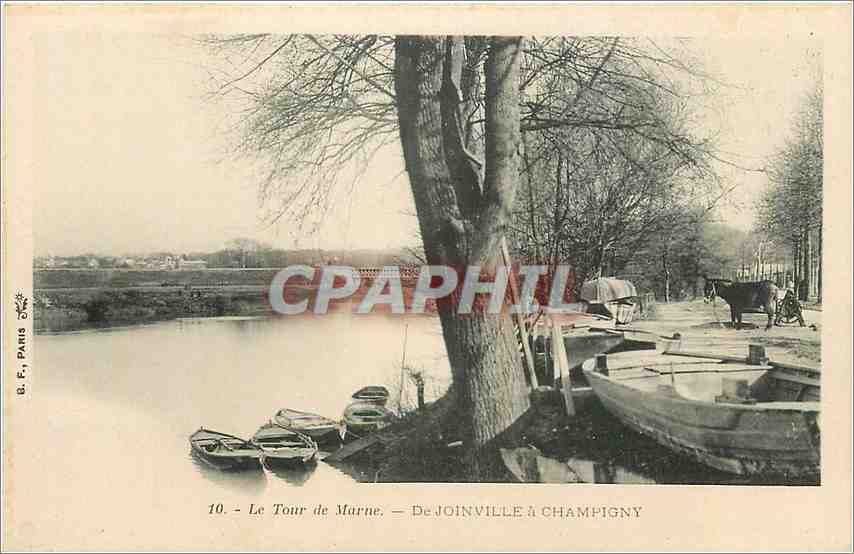 CPA Le Tour de Marne De Joinville a Champigny 